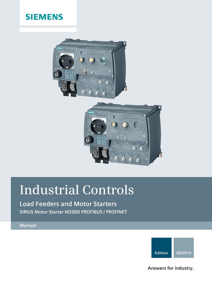 Siemens SIRIUS M200D User manual