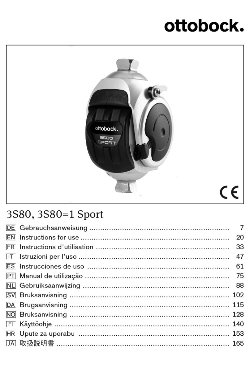 Otto Bock 3S80 Instructions for use