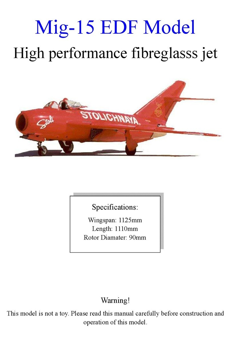 Hobby King Mig-15 EDF Specifications