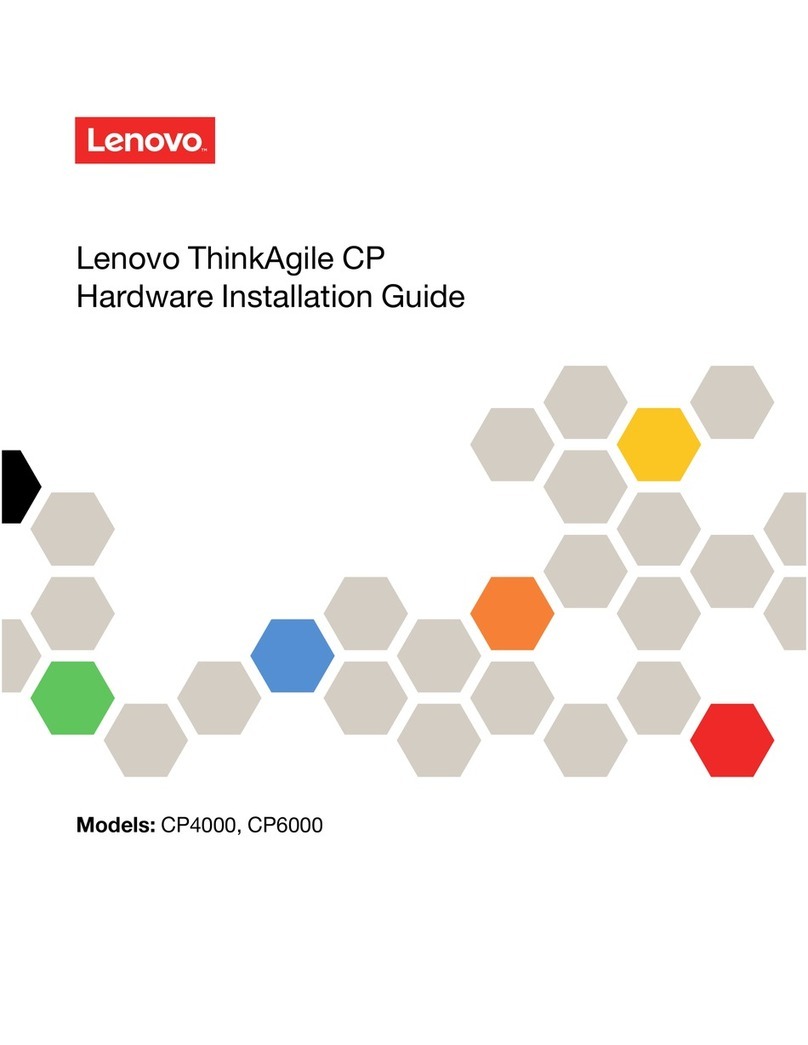 Lenovo ThinkAgile CP Series Hardware installation guide