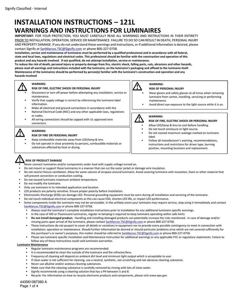 Gardco 121L installation instructions
