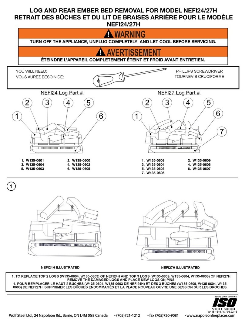Napoleon NEFI24H User manual