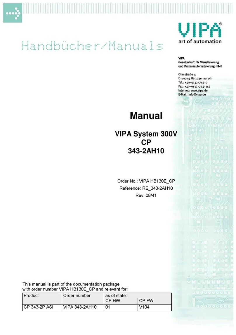 VIPA CP 343-2AH10 manual
