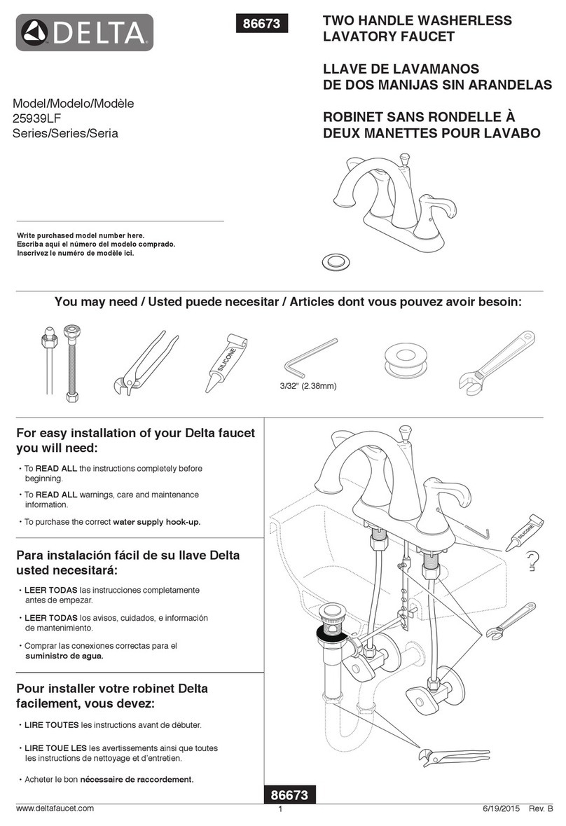 Delta 25939LF User manual