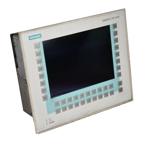 Siemens SIMATIC PC BI10 Parts list manual