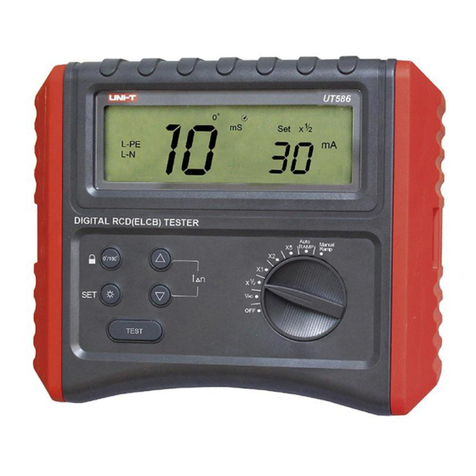 Unit UT-586 operating manual