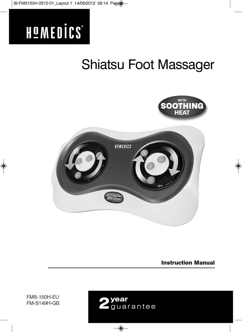 HoMedics FMS-150H-EU instruction manual
