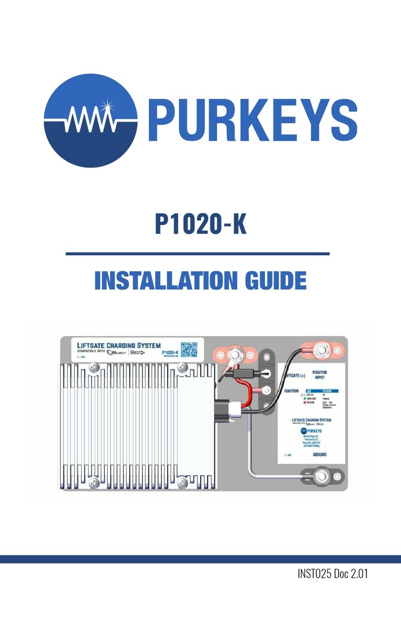 Purkeys Select P1020-K User manual