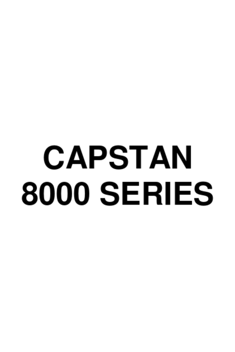 Maxwell CAPSTAN 8000 Series manual
