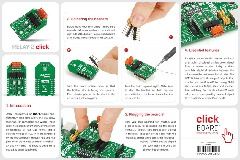 Mikroe RELAY 2 click User manual