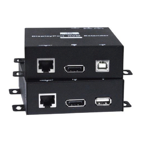 NTI XTENDEX ST-C6USBDP4K-328 User manual