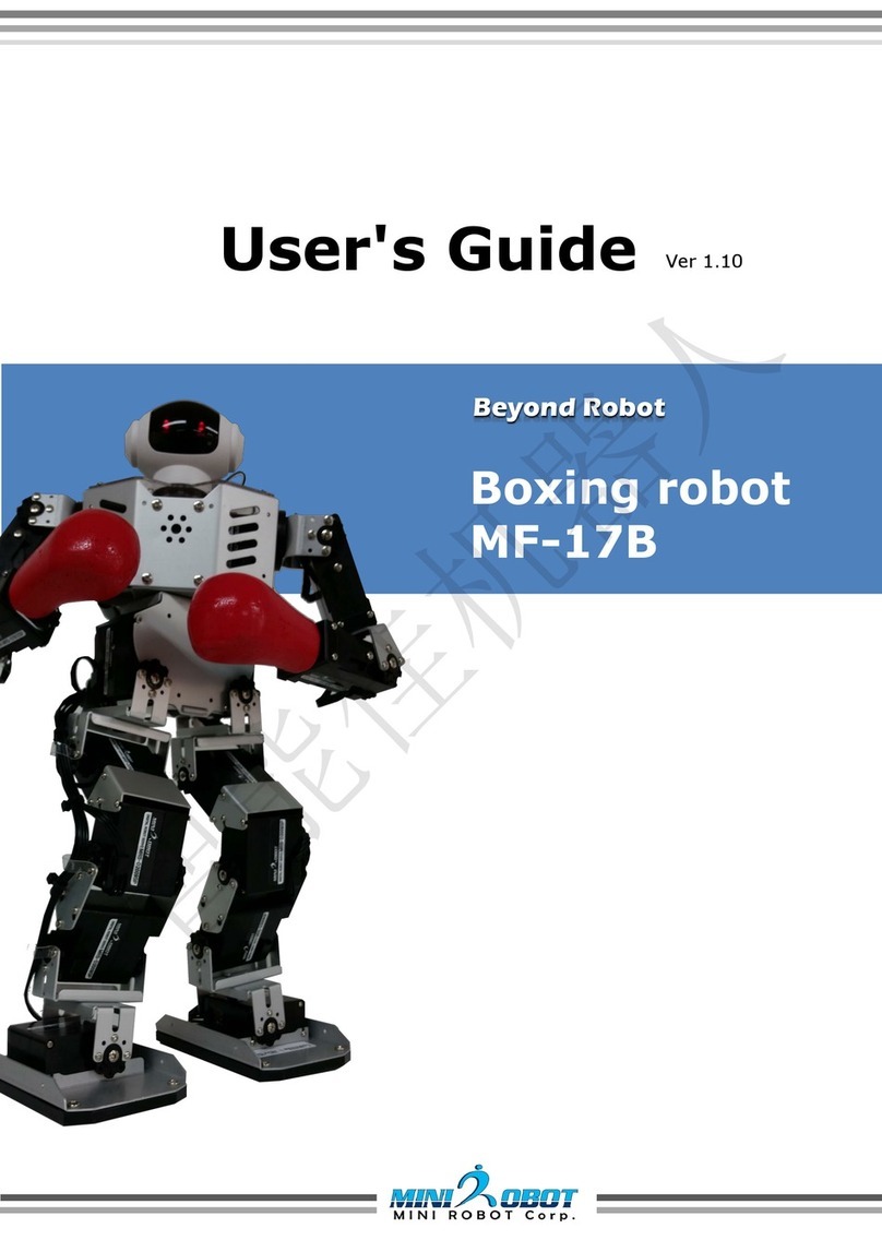 MINIROBOT MF-17B Series user guide
