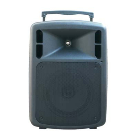 Ibiza sound PORT10DVD-VHF user manual