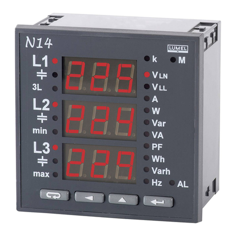 Lumel N14 User manual