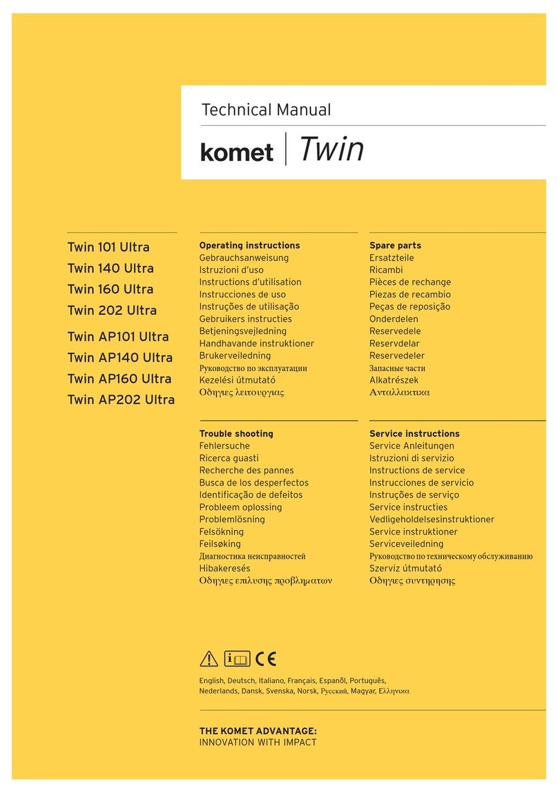 Komet Twin Series Technical manual