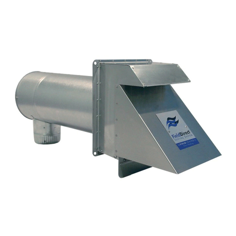 Field Controls FIELD DIRECT VENT SYSTEM REDUCING TEE manual Field Controls FIELD DIRECT VENT SYSTEM REDUCING TEE manual