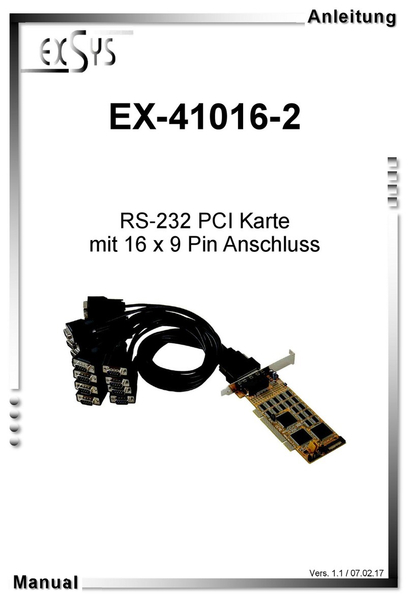 Exsys EX-41016-2 manual