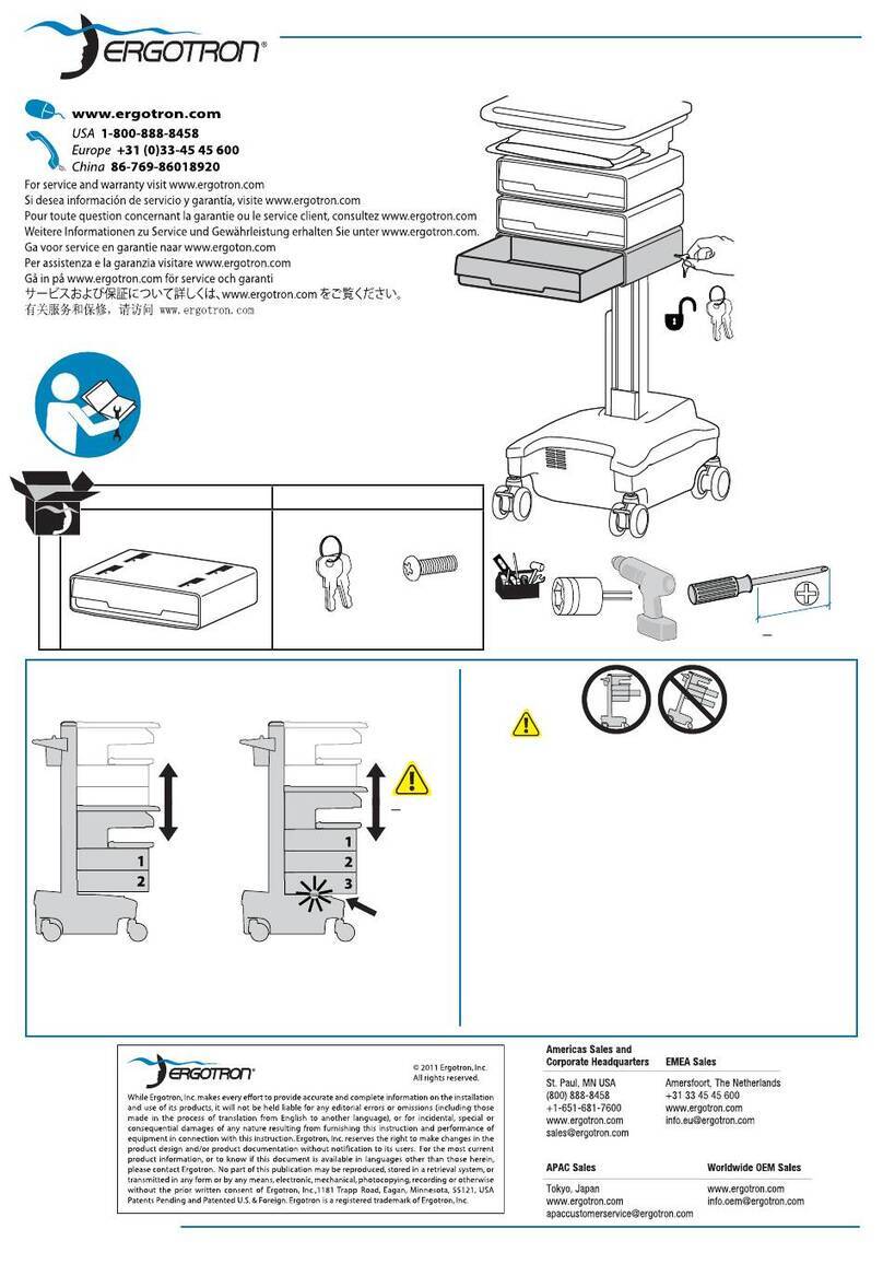 Ergotron StyleView SV32 PHD User manual