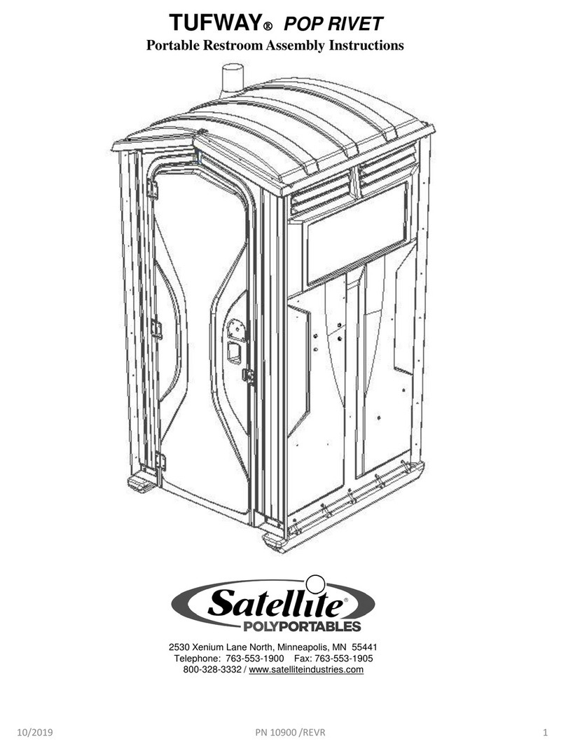 Satellite PolyPortables TUFWAY POP RIVET User manual