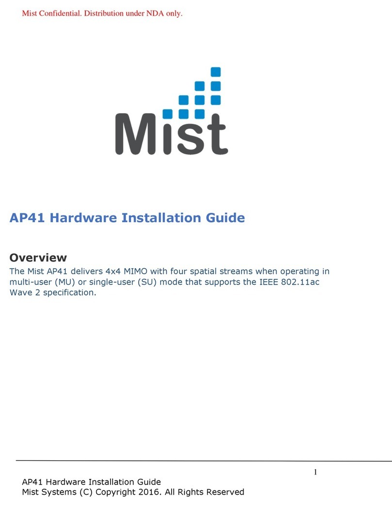 Mist AP41 Manual
