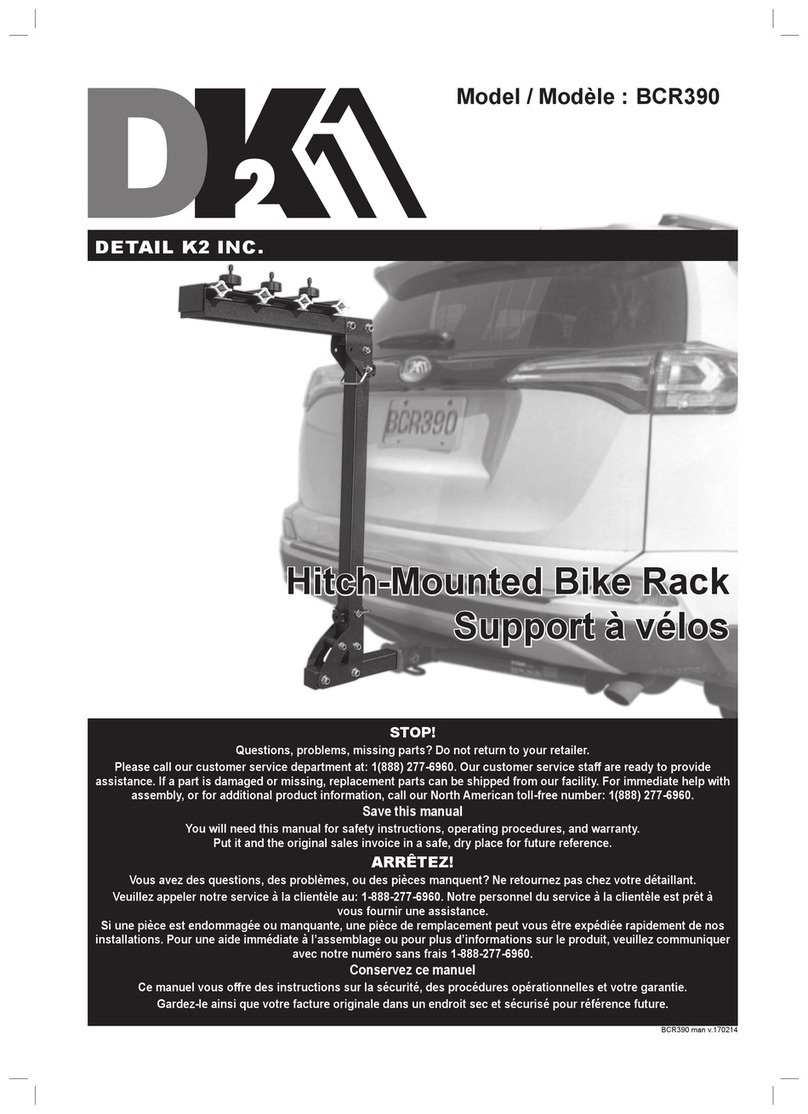 DETAIL K2 BCR390 User manual