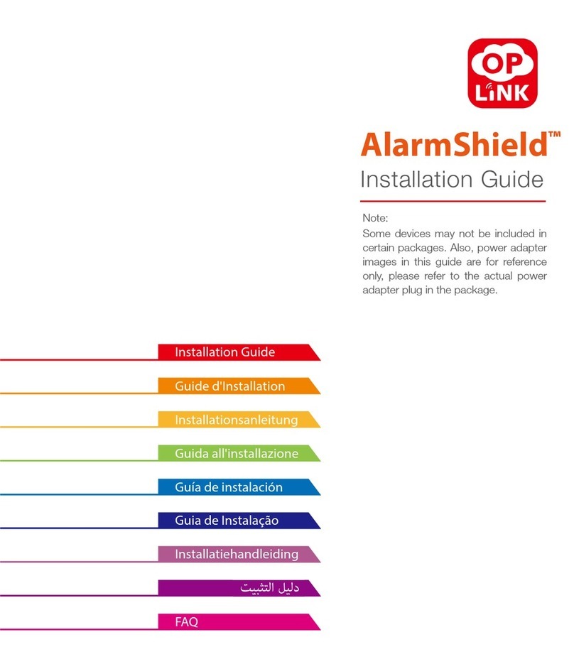 Oplink AlarmShield installation guide