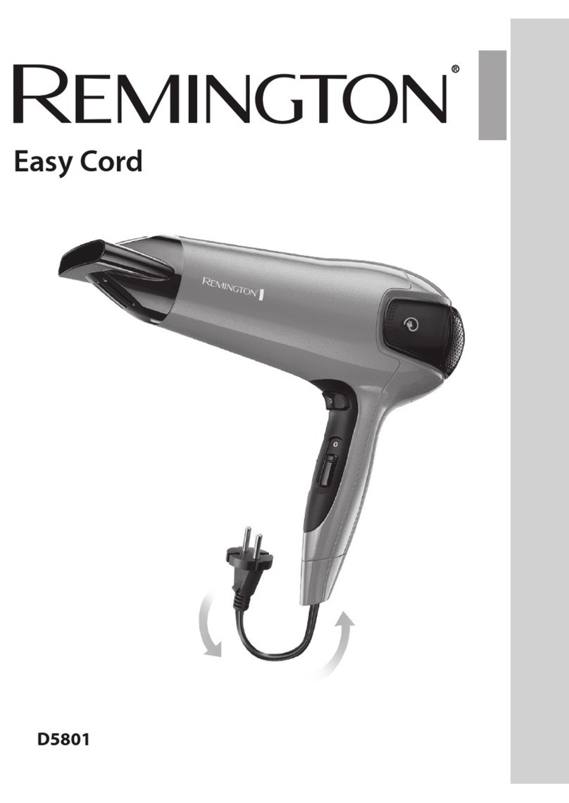 Remington Easy Cord D5801 manual