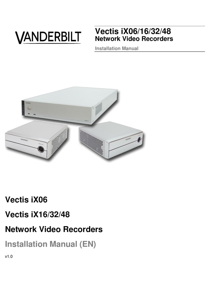 Vanderbilt Vectis iX06 installation manual