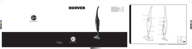 Hoover SYRENE SR71 User manual