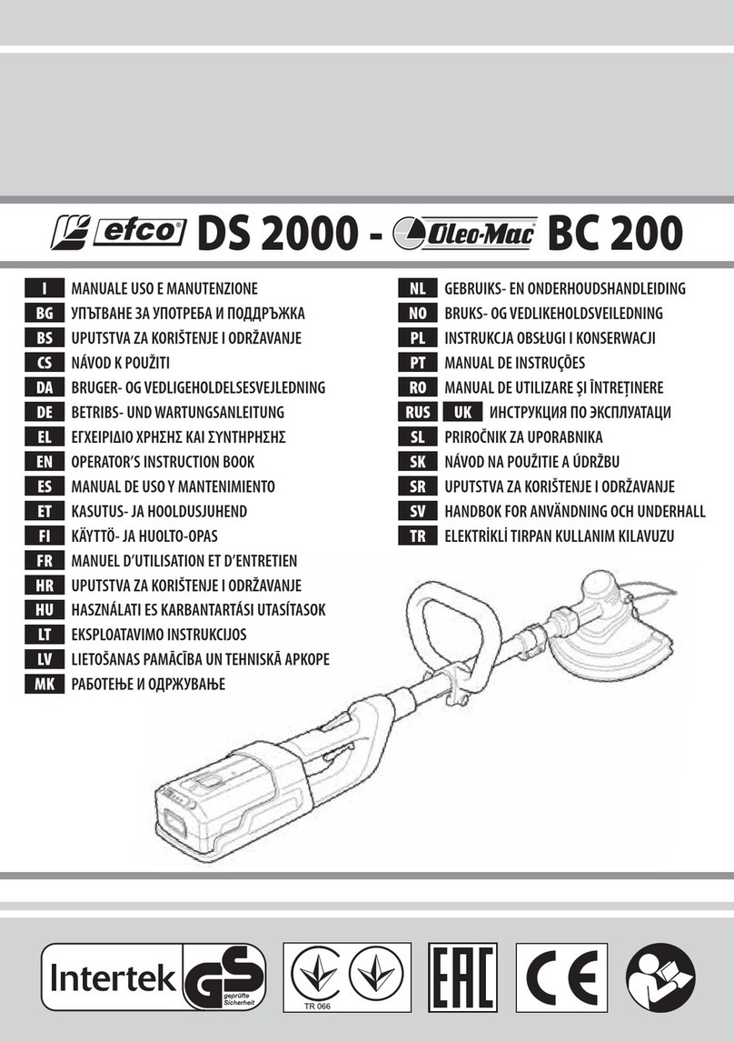 EMAK Efco DS 2000 Manual