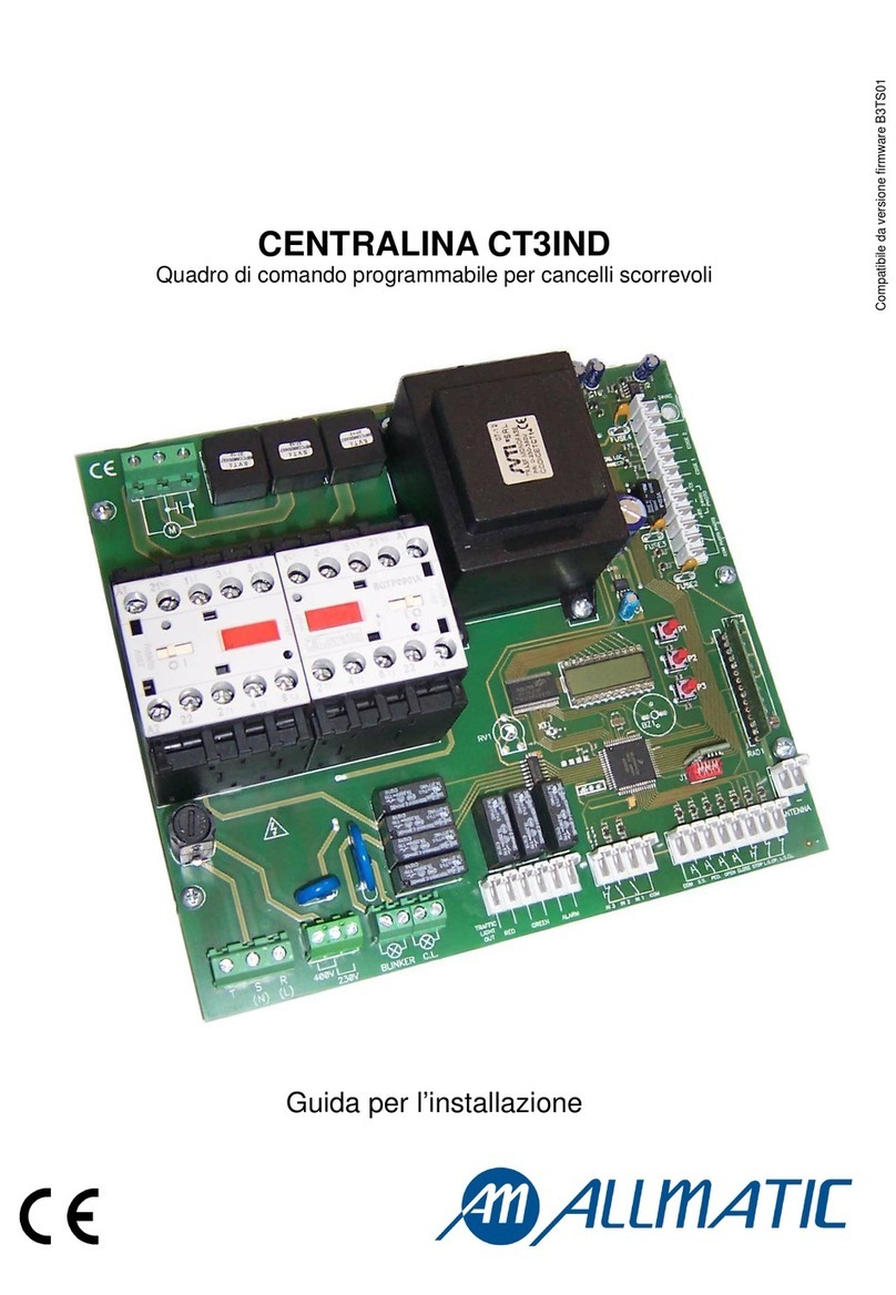 Allmatic CT3IND Safety guide