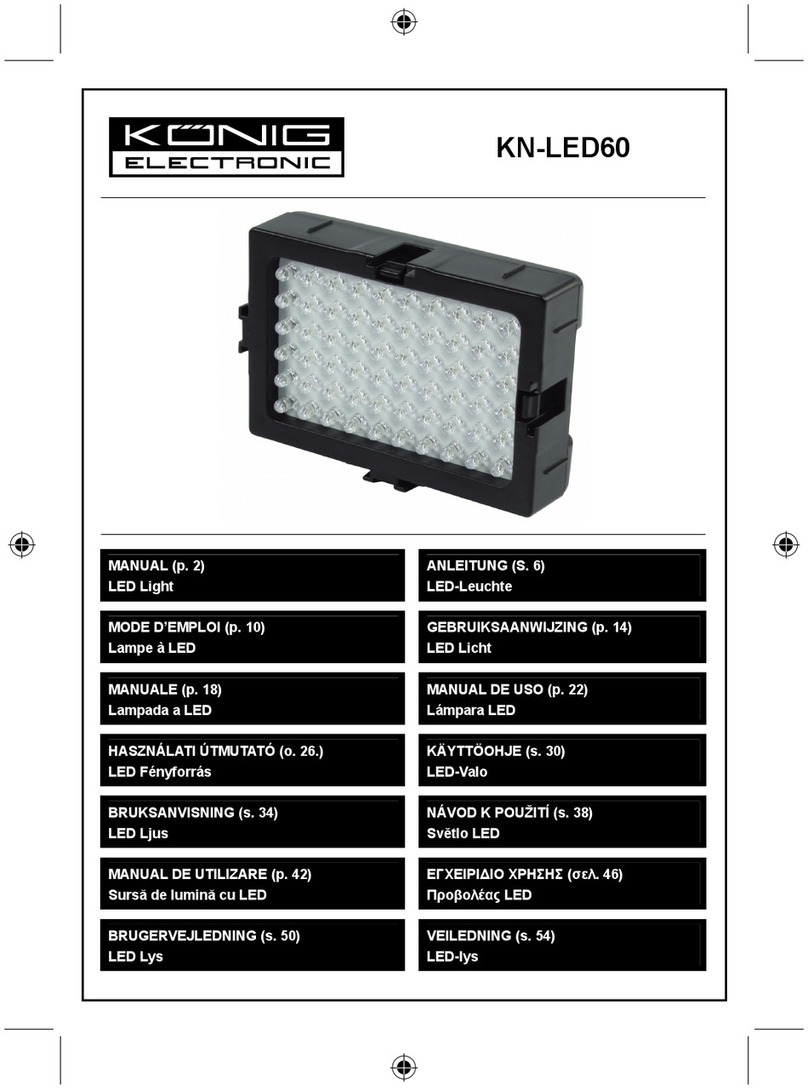 König Electronic KN-LED60 manual