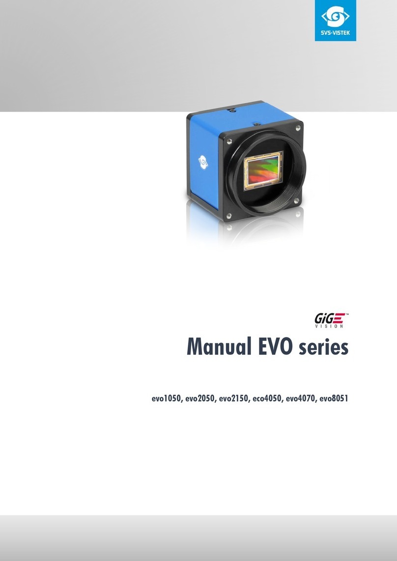 SVS-Vistek EVO Series User manual