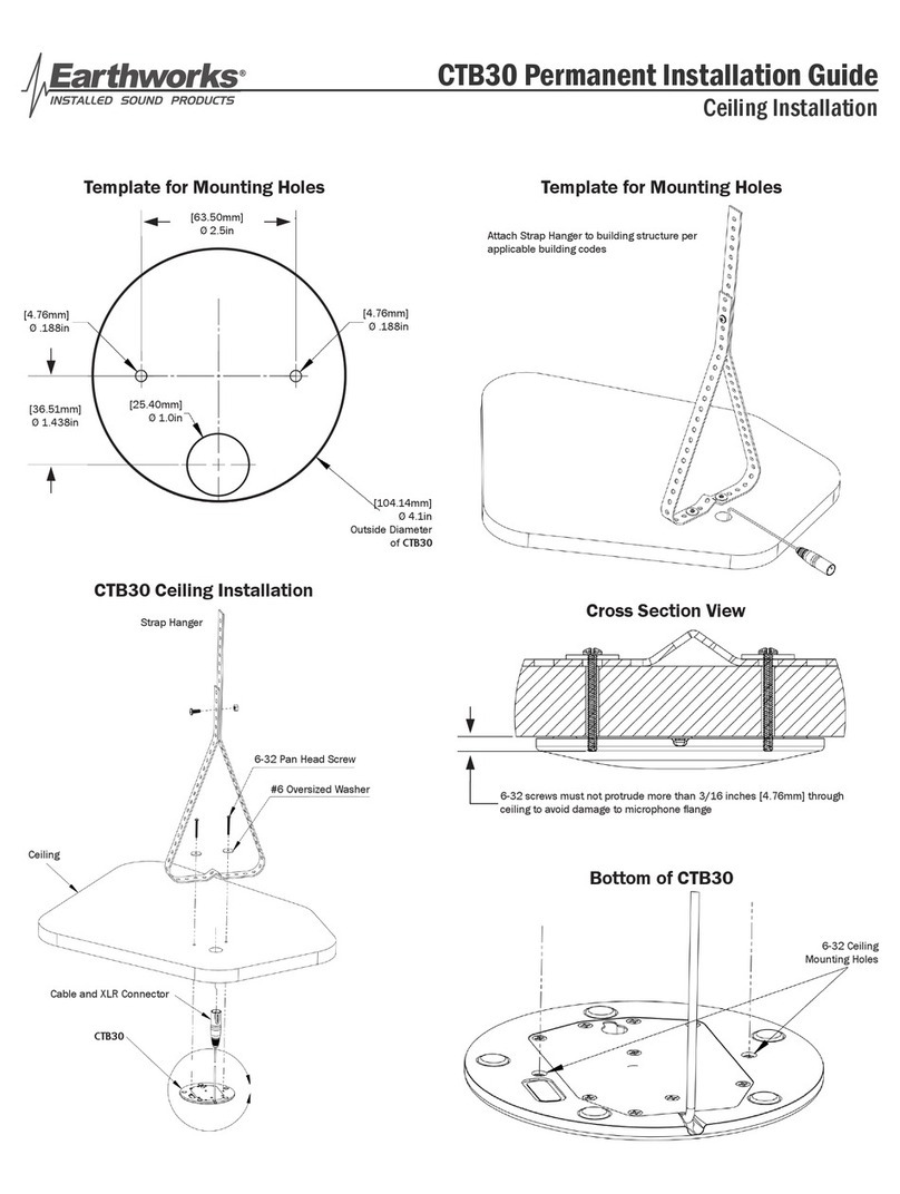Earthworks CTB30 User manual