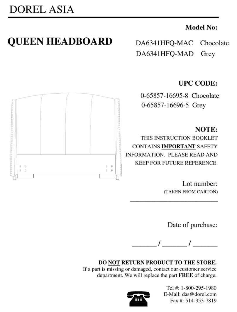 Dorel DA6341HFQ-MAC manual