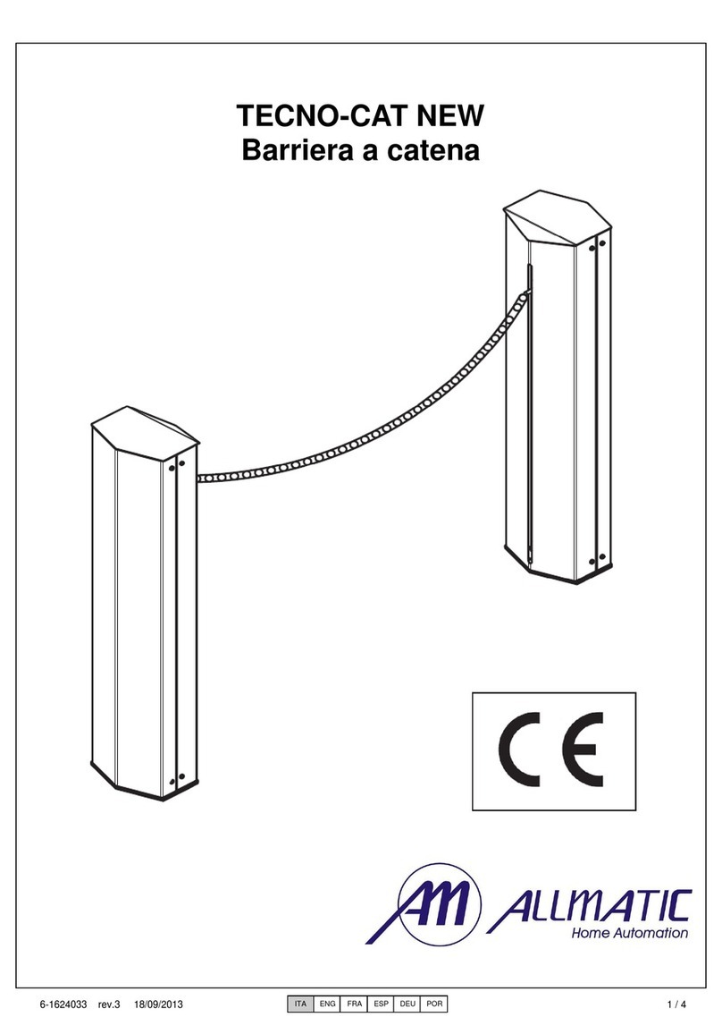 Allmatic TECNO-CAT NEW manual