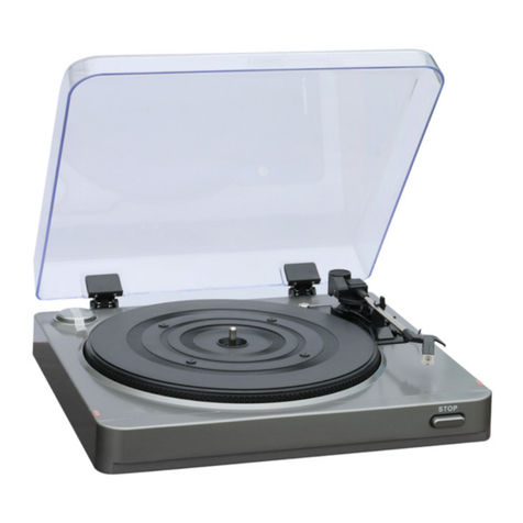 auna TT-10 BT User manual
