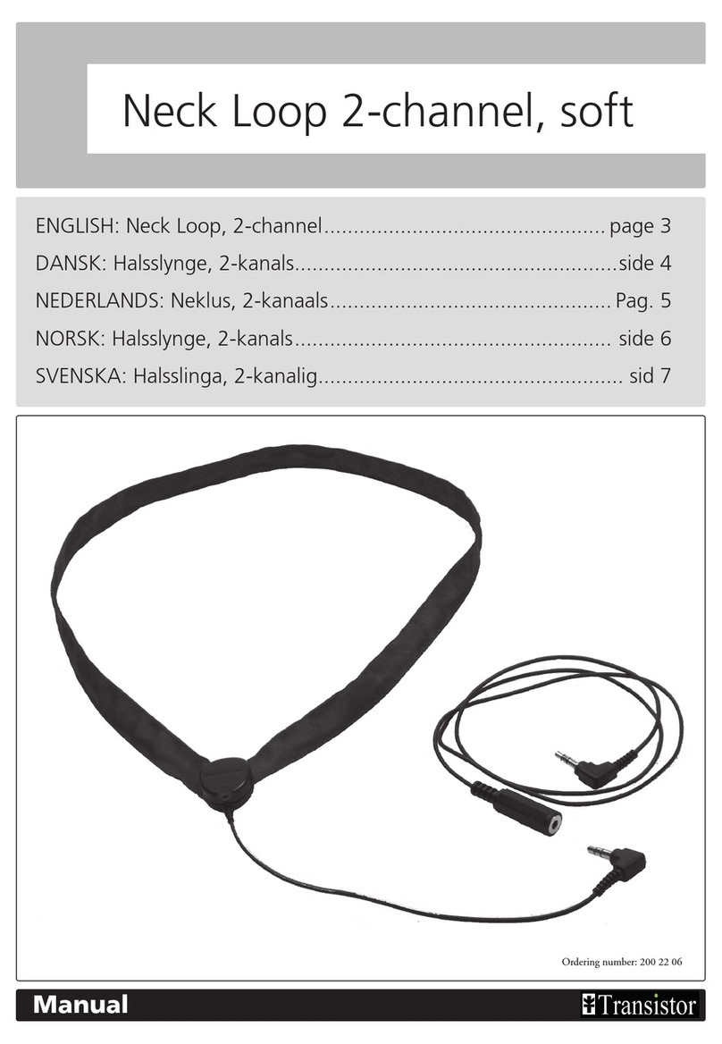 Transistor Neck Loop manual Transistor Neck Loop manual