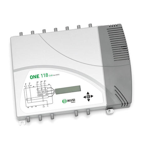 Velatia IKUSI ONE Series User instructions