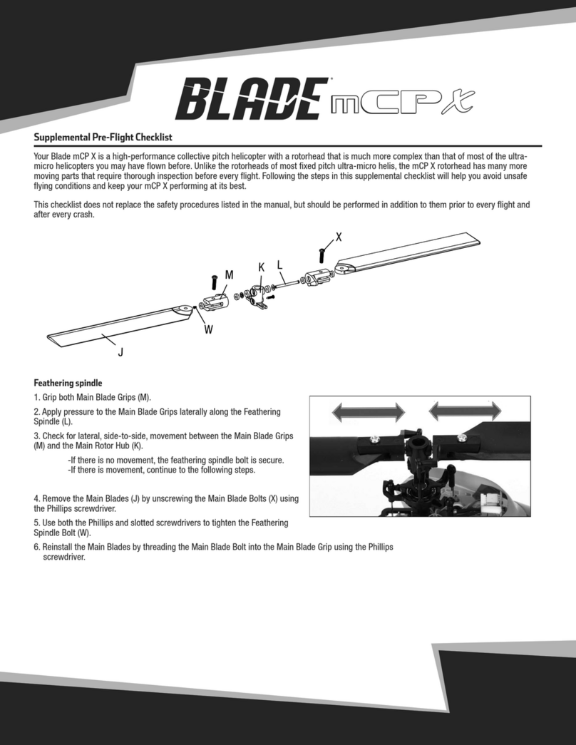 Horizon Hobby Blade mCP X Owner's manual Horizon Hobby Blade mCP X Owner's manual