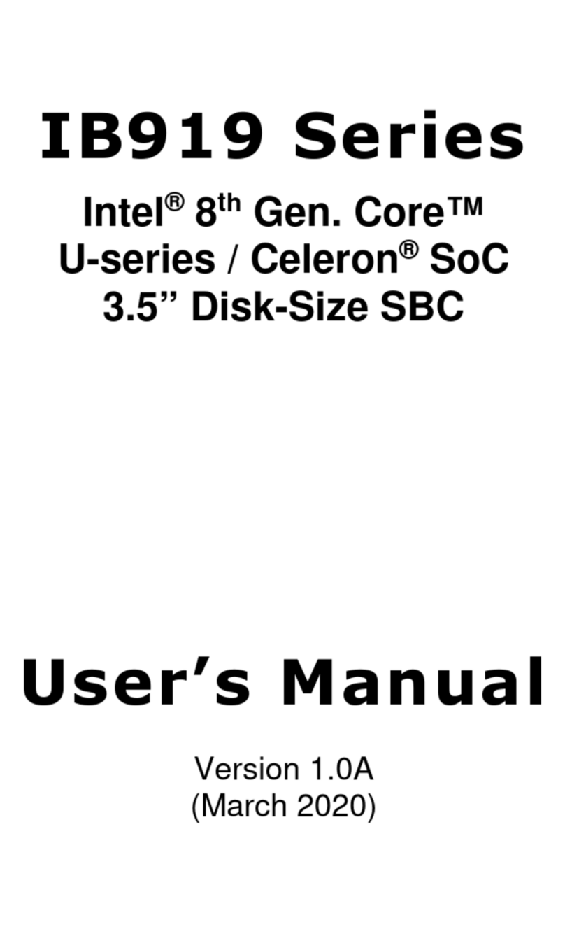 IBASE Technology IB919 Series User manual