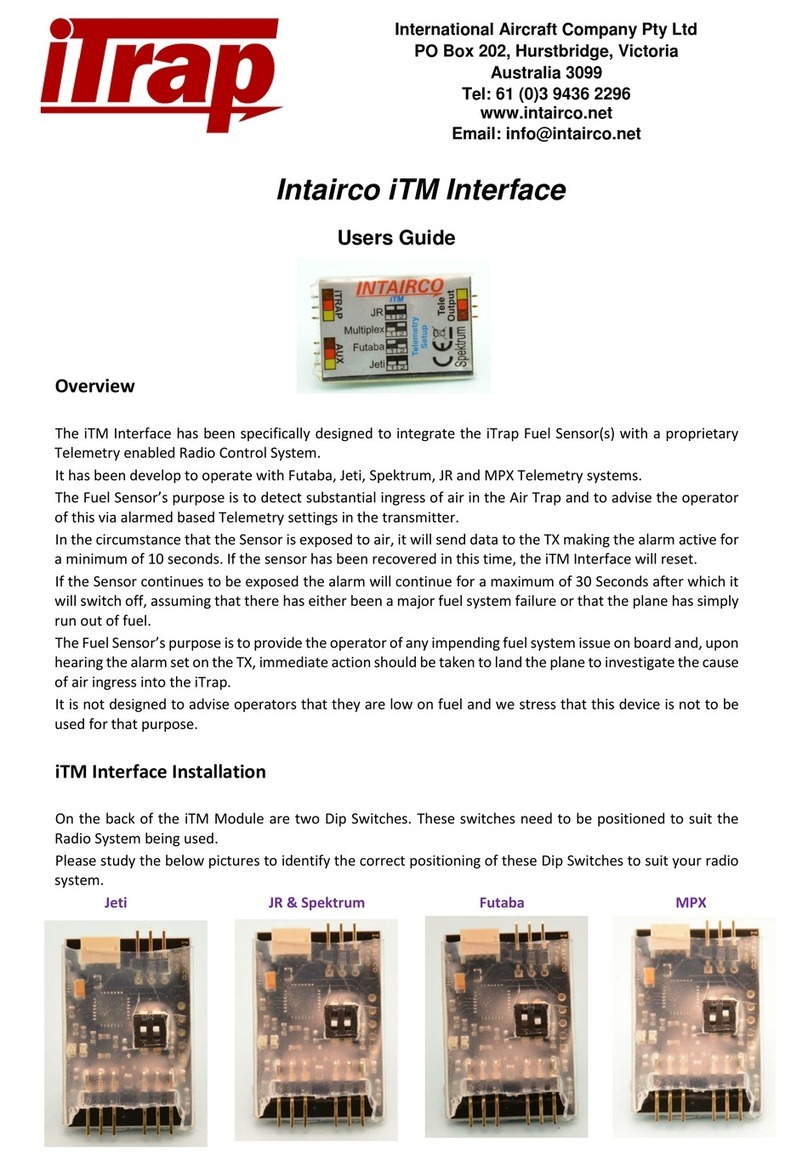 Intairco iTrap iTM user guide