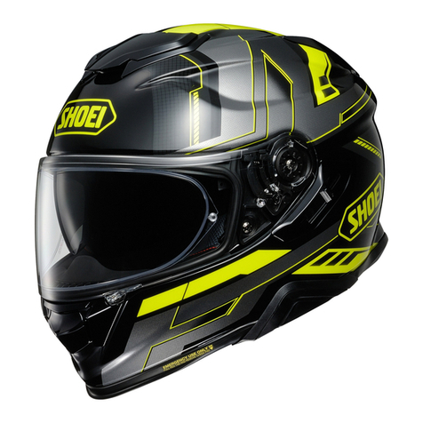 SHOEI GT-Air II Instructions for use