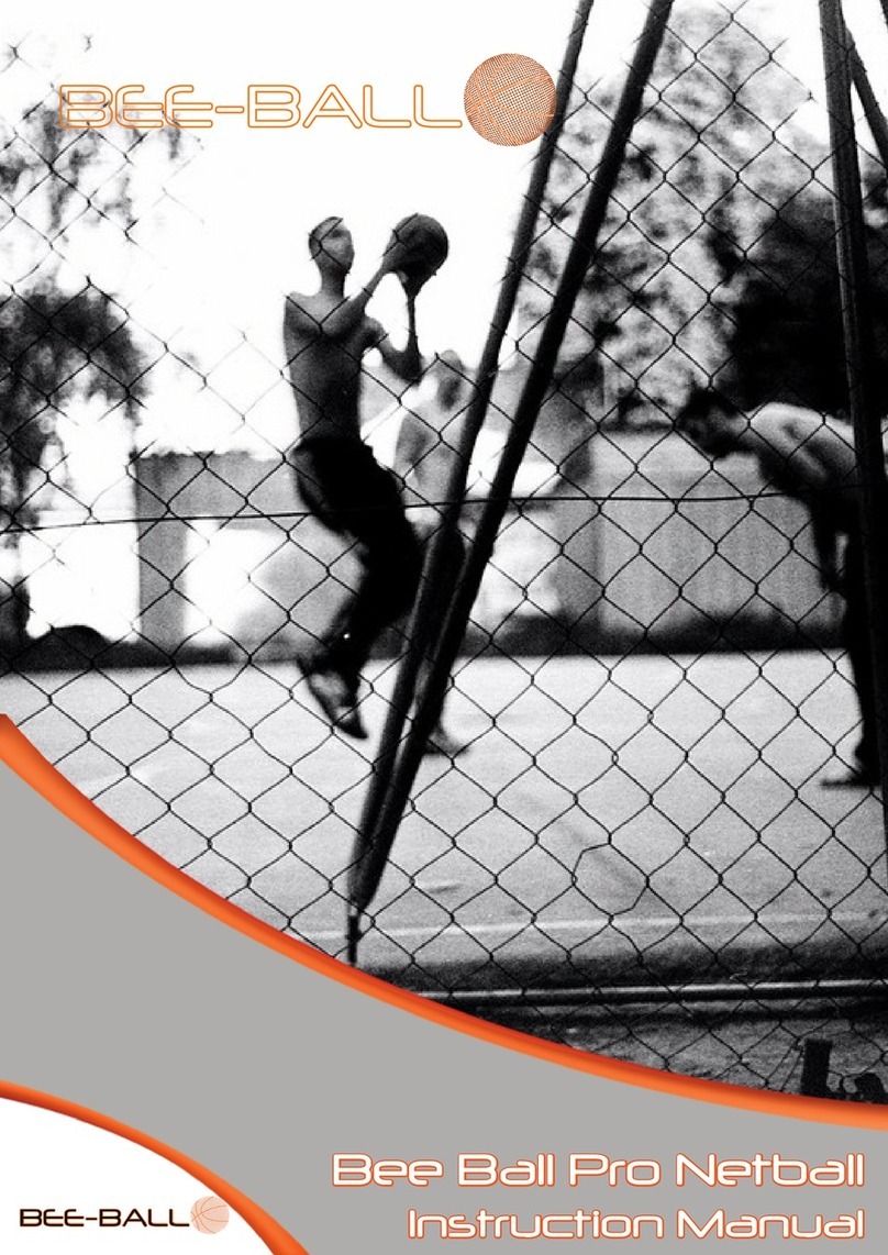 Bee-Ball Pro Netball instruction manual