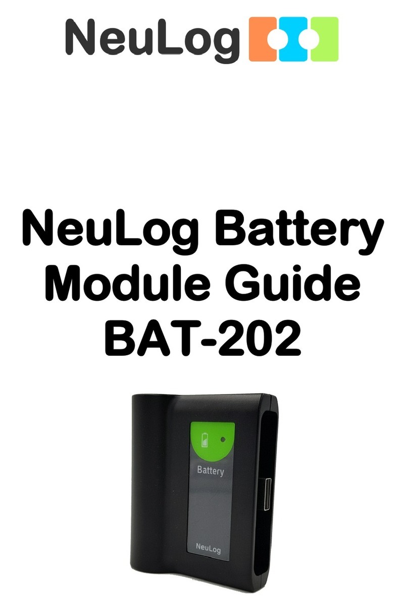 NeuLog BAT-202 Guide