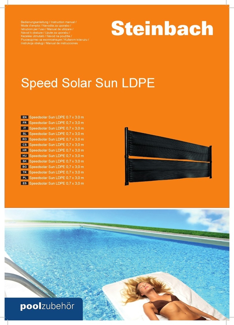 Steinbach Speed Solar Sun LDPE User manual