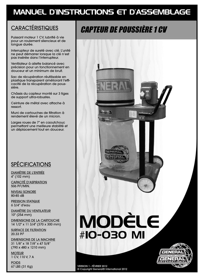 General 10-030 M1 Setup & operation manual