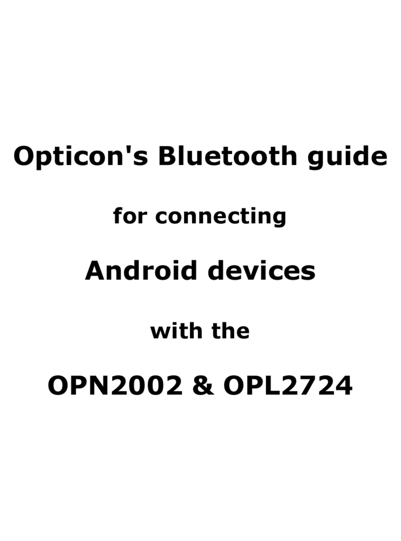 Opticon OPN2002 User manual