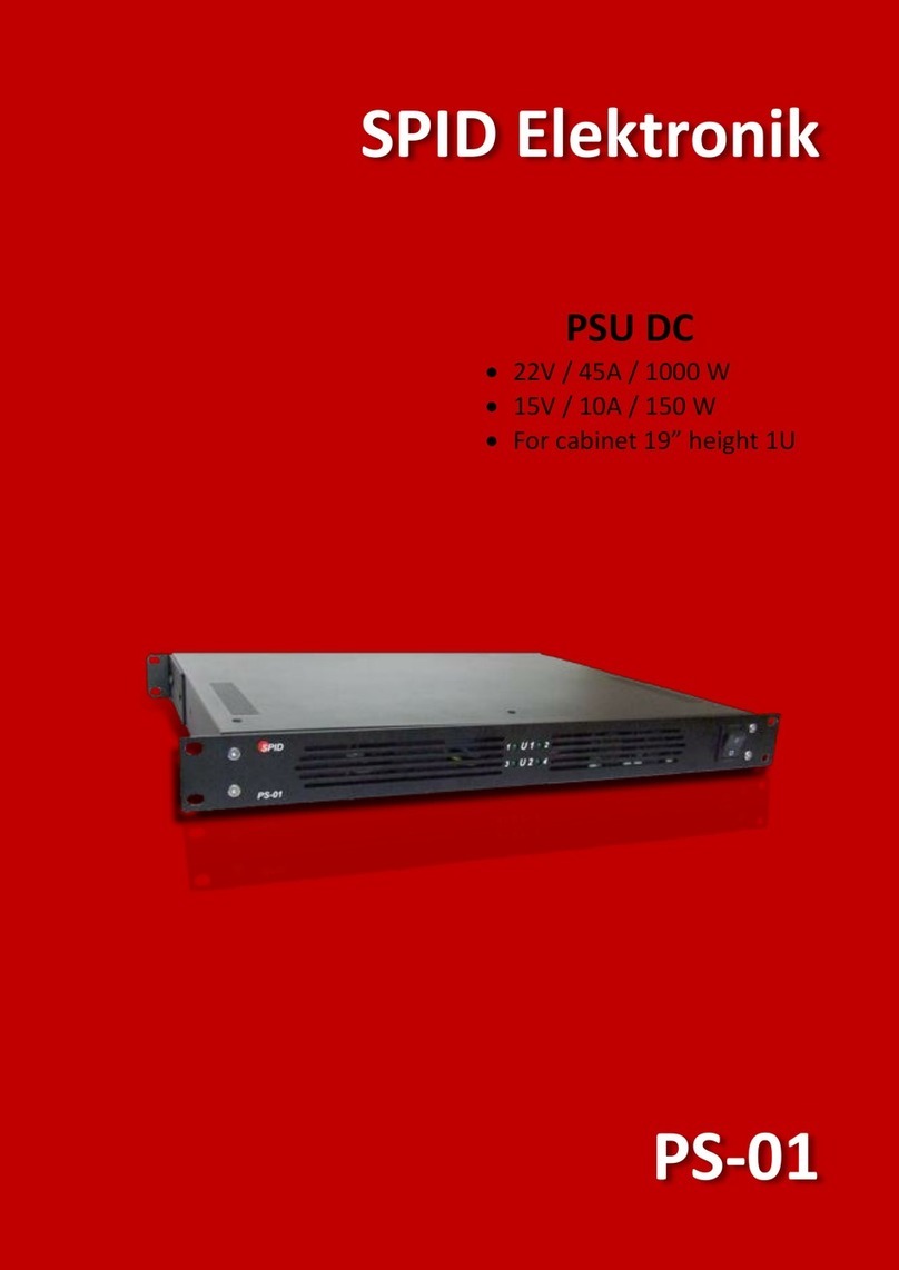 Spid Elektronik PS-01 manual