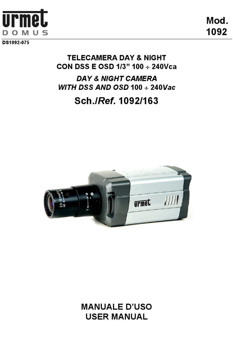 urmet domus 1092/163 user manual